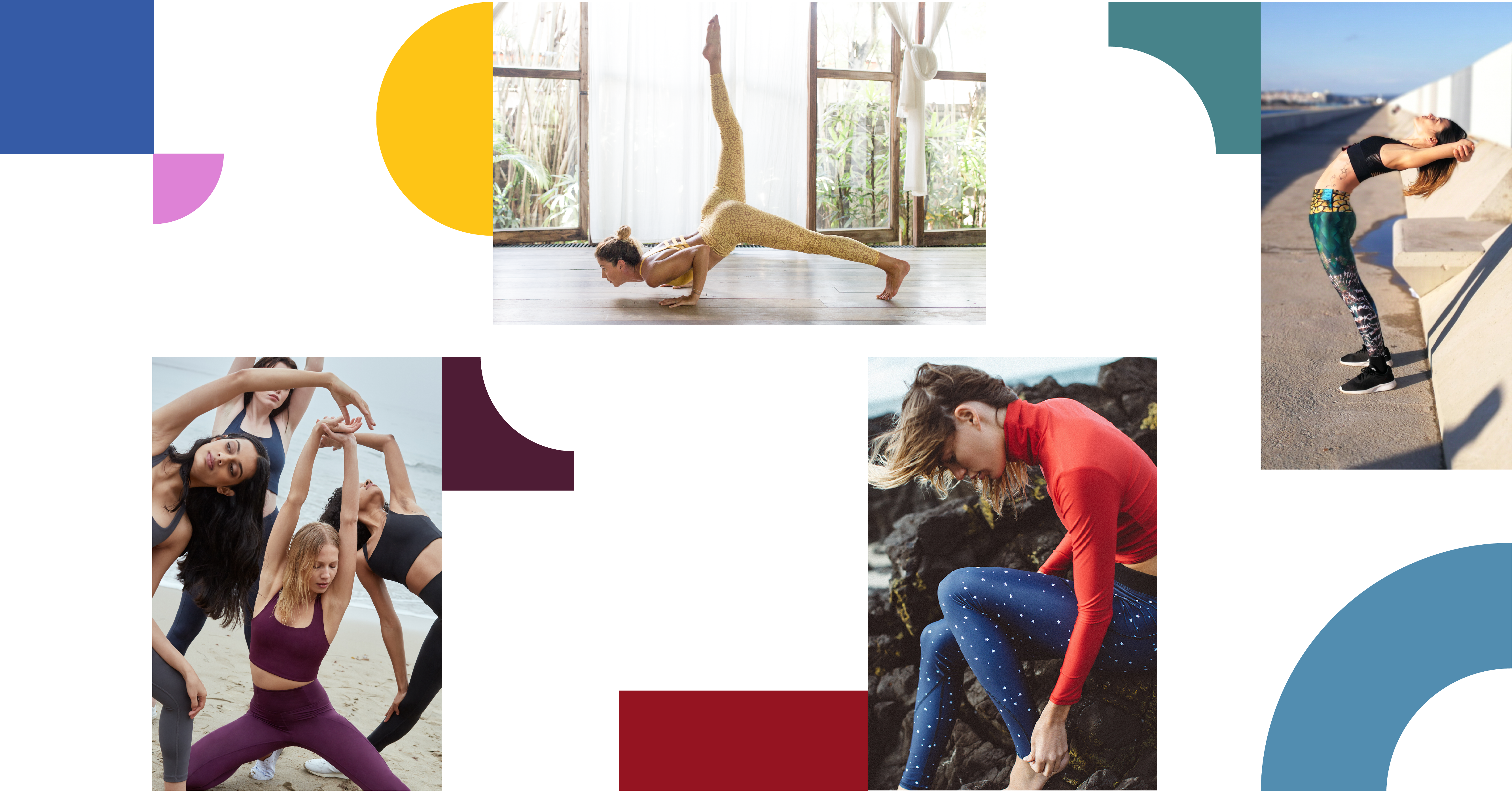 4 brands are creating yoga wear with beauty, performance and